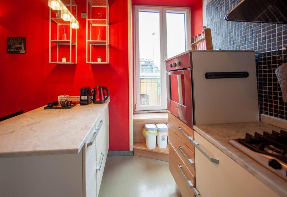 Red House Ostiense Historic Building Apartment โรม ภายนอก รูปภาพ
